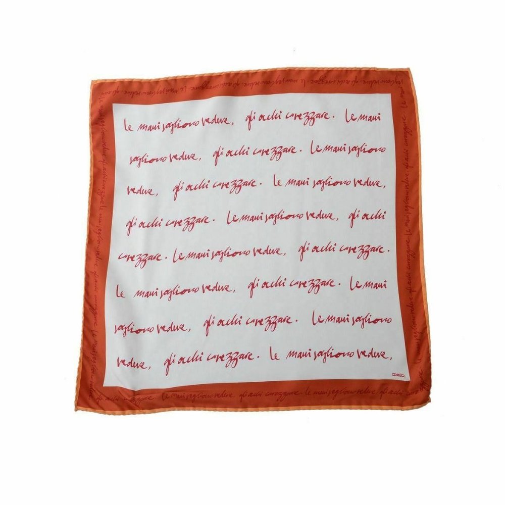 Malo 100% Silk Multi-Color Scarf